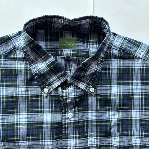 Sid Mashburn | Plaid Button-Down Shirt – Men’s XL - Picture 5 of 5